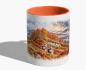 Preview: Herbst in den Highlands - Bearded Collie Tasse No. 3